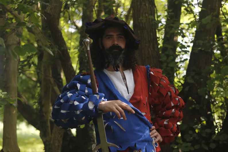 Traje completo de lansquenetes modelo 1